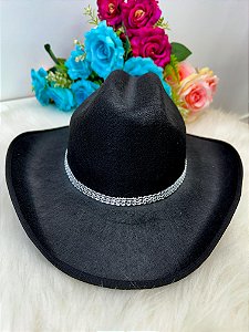 Chapéu Rosa Boiadeira Cowboy Infantil Festa Rodeio