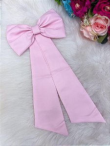 Faixa ajustável com Laço Rosa para Vestidos Daminhas e Formatura