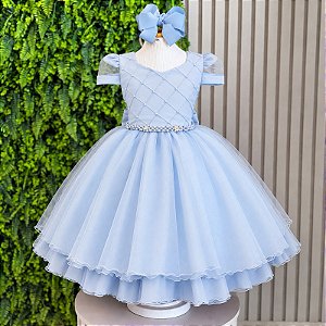 Vestido Infantil Luxo Daminha Festa Casamento