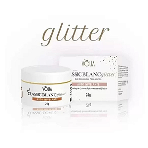 Gel Control Blanc Glitter Volia