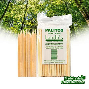 Palito 2 pontas 50un