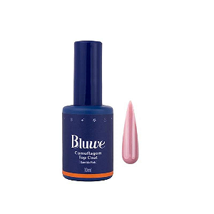 Top Coat Camuflagem Querido Pink Bluwe 10ml (Embalagem antiga)