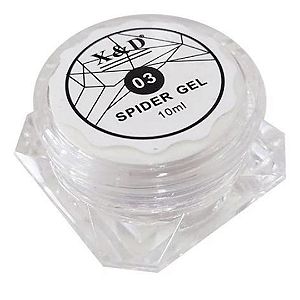 Spider Gel Branco X&D 10ml