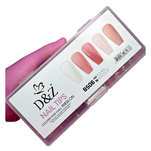 Unhas Postiça Soft Gel Colors D&Z 8567-A