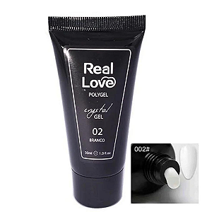 Polygel Real Love 02 Branco 30ml