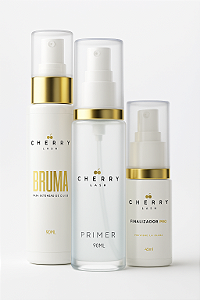 Kit Cherry Retenção Bruma + Finalizador + Primer