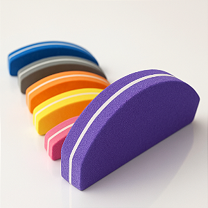 Kit 12 Unidades Mini Lixa Polidora Sioux Coloridas