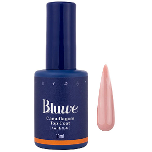 Topcoat Camuflagem Querido Nude Bluwe 10ml (Embalagem antiga)