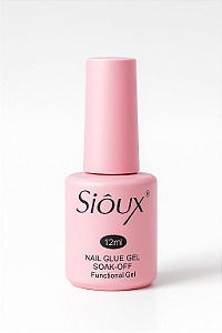 Cola Para Unhas Postiças Soft Gel Sioux 12ml