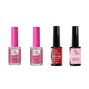 Preparadores Any Lovy Step 1 - Step 2 - Gel Base - Topcoat