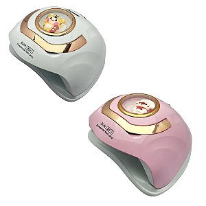Cabine SUN S8 PRO LED UV 168W Unha Gel 36 LEDs Bivolt - Rosa Claro