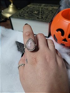 Anel Quartzo Rosa