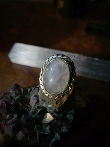 Anel Quartzo Rosa