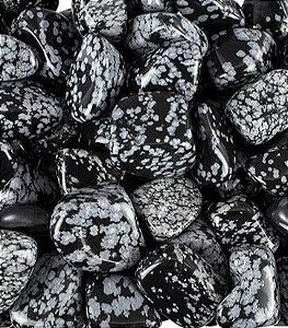 Obsidiana Floco de Neve