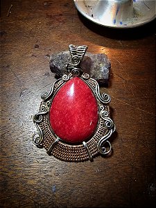 Pingente Jade Vermelho