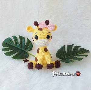 Gigi A Girafa Pop com Laço