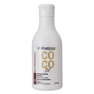 Shampoo Especial Óleo de Coco Nutrimagic 300ml - Ilhadassa