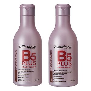 Kit Shampoo, Condicionador B5 Plus Intensive Treatment - Alta Hidratação Rico em Dpantenol - llhadassa