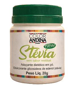 Adoçante Stévia 20g - Color Andina