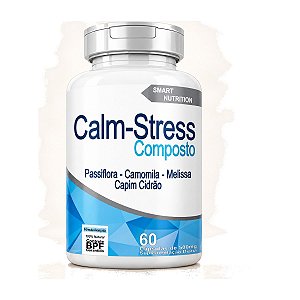 Calm-Stress Composto 500mg 60 cápsulas - 4 Elementos