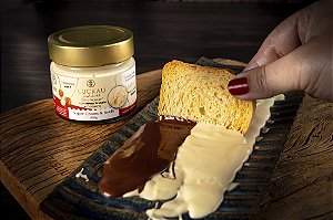 Creme Duo Avelã & Super Cream c/ Whey + Colágeno 160g - Luckau
