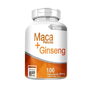Maca com Ginseng 500mg 100 cápsulas - 4 Elementos