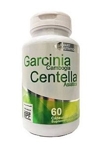 Garnicinia c/ Centella Asiática - 4 Elementos - 60X500mg