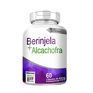 Berinjela c/ Alcachofra 4 Elementos - 60 capsulas