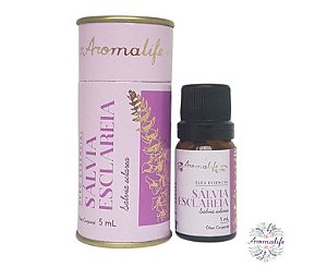 Óleo Essencial Sálvia Esclareia 5ml - Aromalife