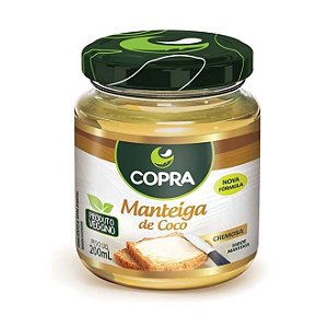 Manteiga de coco Vegana 200ml - Copra
