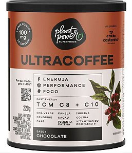 Ultracoffee Suplemento Alimentar 220g Sabor Chocolate - A Tal da Castanha