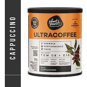 Ultracoffee Suplemento Alimentar 220g Sabor Cappuccino - A Tal Da Castanha