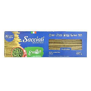 Talharim Vegano Ervilha 400g - Sacciali