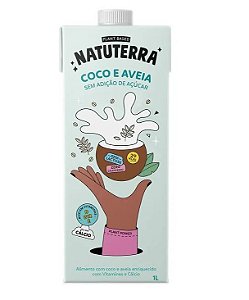Leite de Coco e Aveia - 1L - Natuterra
