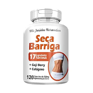 Seca Barriga 500mg 120 cápsulas - 4 Elementos