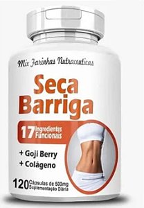 Seca Barriga 120 Caps 500Mg - 4 Elementos