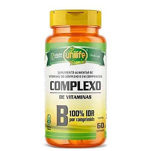 Complexo B - 500mg - 60caps - Unilife