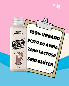 Creme de Leite Vegetal de Aveia 200g - Natuterra