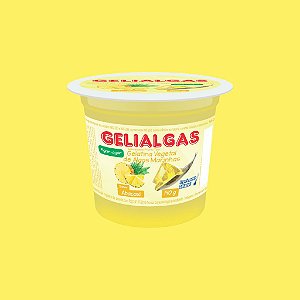 Gelatina Vegetal de Algas Marinhas Sabor Abacaxi 210g - Gelialgas