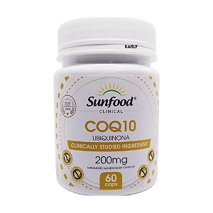 Coenzima Q-10 60caps 200mg  - SunFood