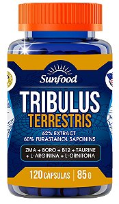 Tribulus Terrestris 120caps 220mg - SunFood