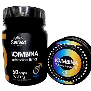 Ioimbina 15mg 60caps - Sunfood
