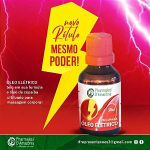 Óleo Elétrico c/ Copaíba 30ml - Pharmakos D'Amazonia
