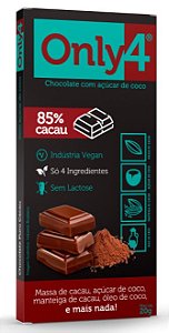 Chocolate 85% Cacau 20g - Only4