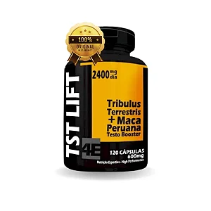 TST Lift Tribulus + Maca Peruana 600mg 120 cápsulas - 4 Elementos