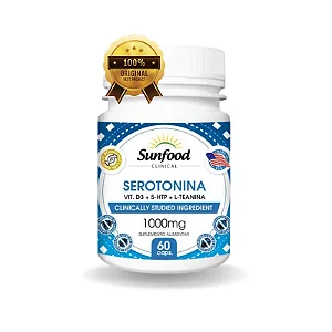 Serotonina 440mg 60 cápsulas - Sunfood