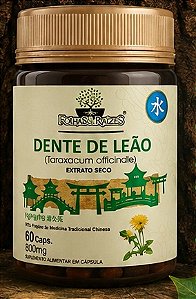 Dente de Leão 800mg 60 cápsulas - Folhas e Raízes