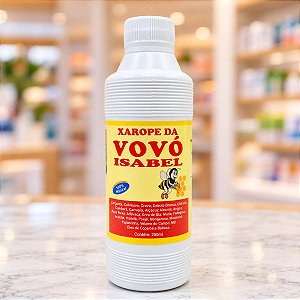 Xarope da Vovó Isabel 250ml (Fiber) - Vida Ervas