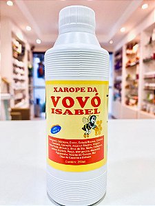 Xarope da Vovó Isabel 250ml - Vida Fiber