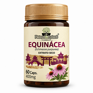 Equinácea Extrato Seco 400mg 60 cápsulas - Folhas e Raízes